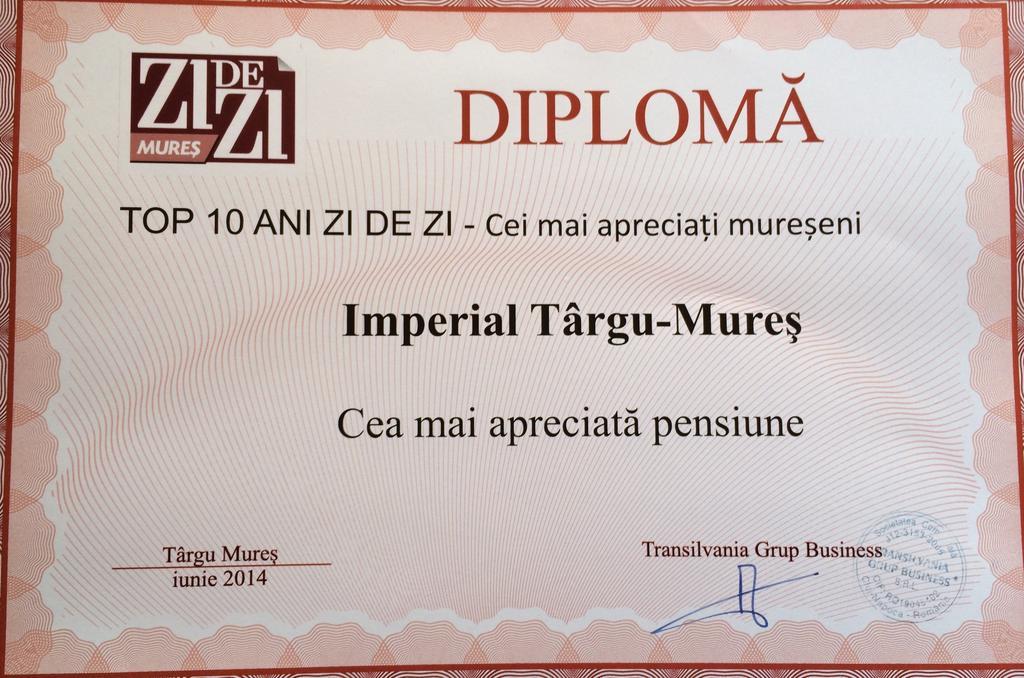 Pensiunea Imperial Târgu-Mureş 外观 照片